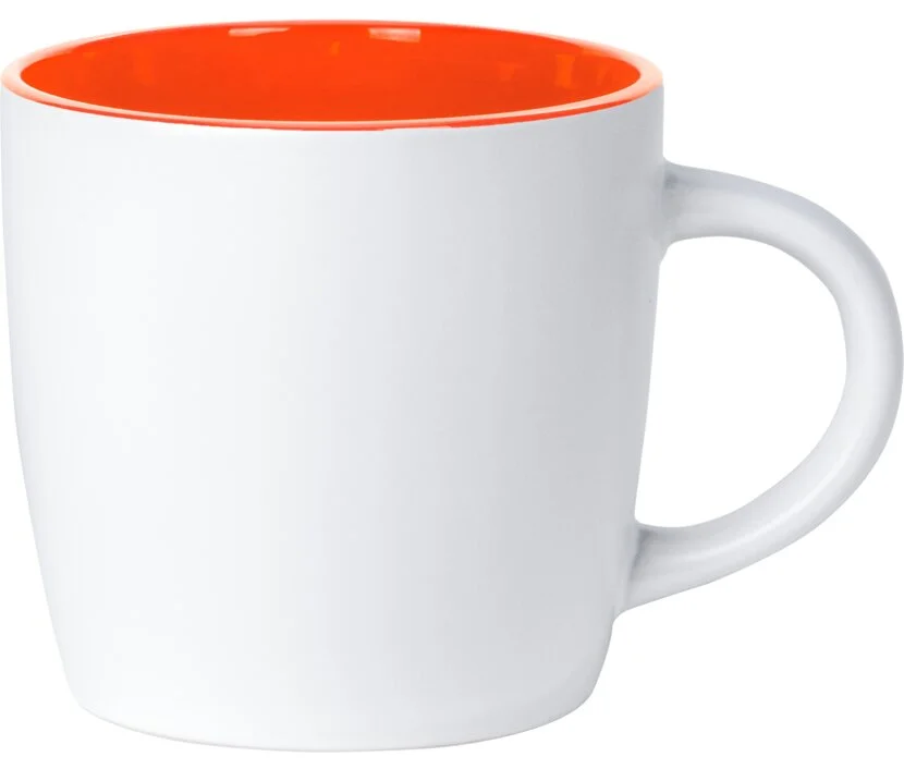 Duran white matt biały / pomarańczowy