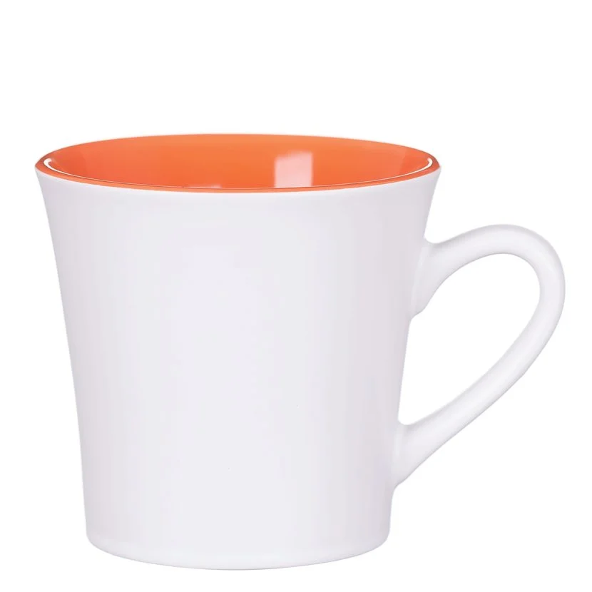 Temp White Matt biały / pomarańczowy